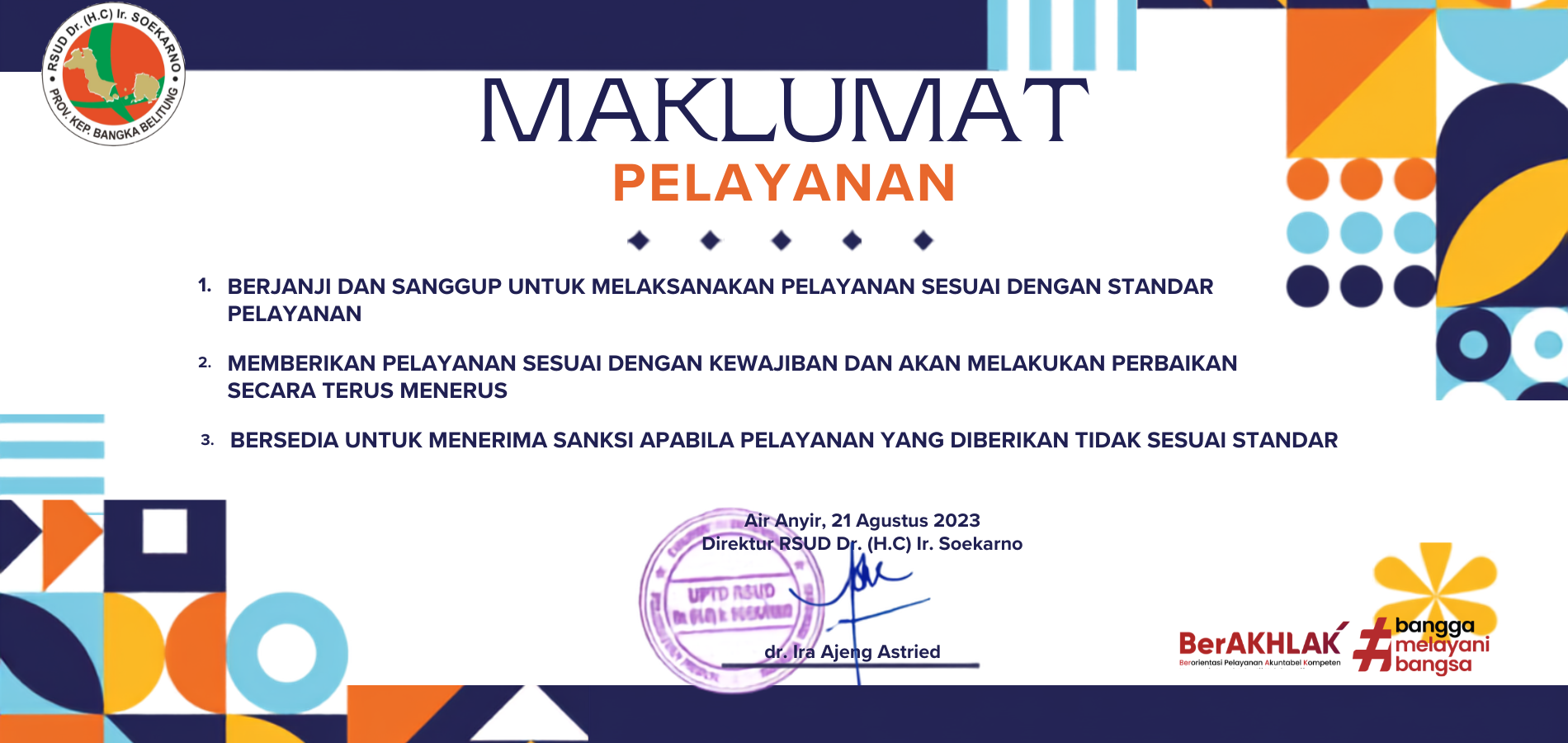 Maklumat Pelayanan